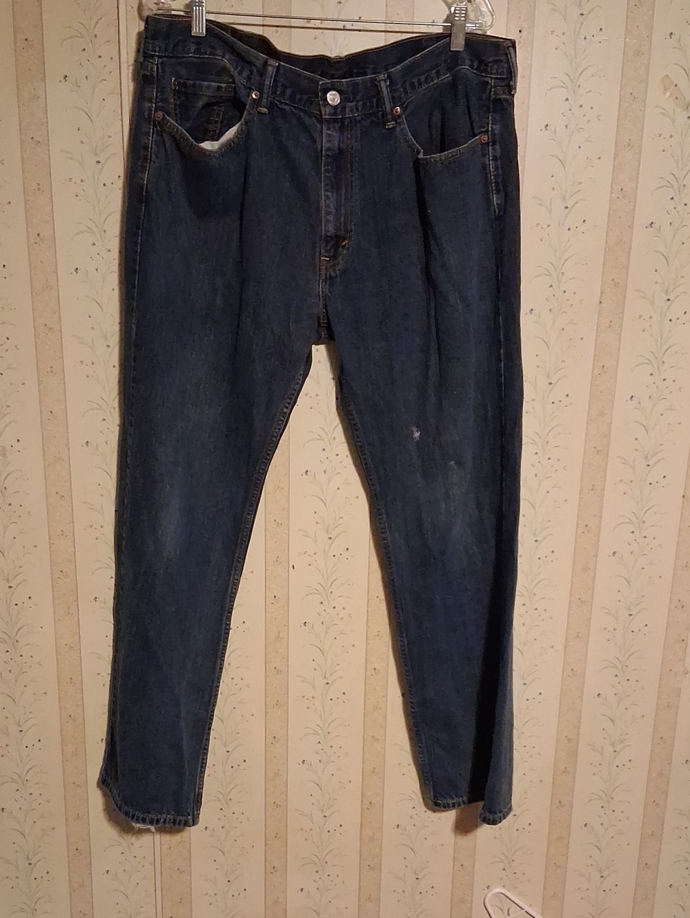 Men's Dark Blue Denim Jeans